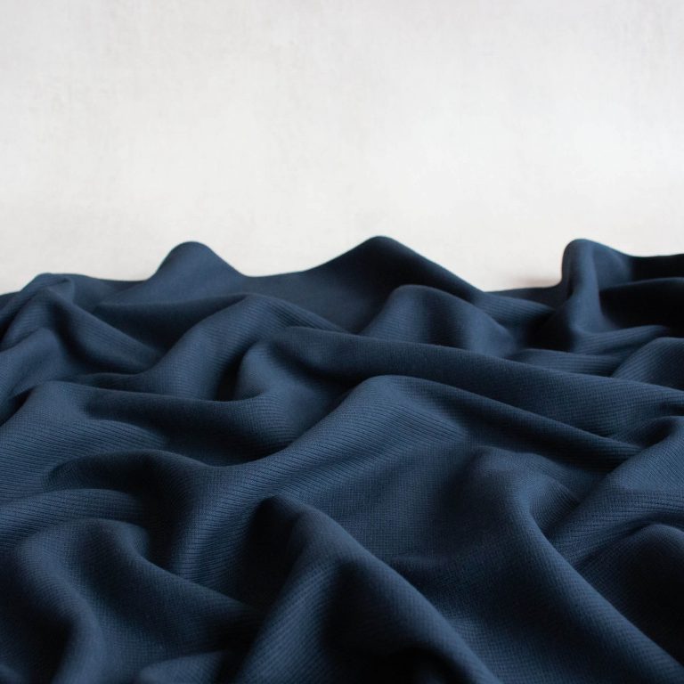 Rib Knit Fabric Chunky Waistband 2x1 Ribbing Stretch Material