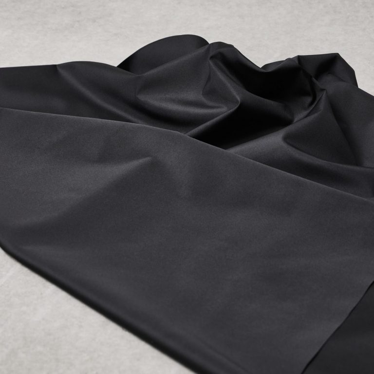 thelma solid water repellent fabric in black from Mind the Maker