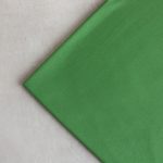 organic cotton jersey fabric in garden green
