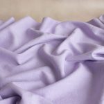 lavender washed linen fabric