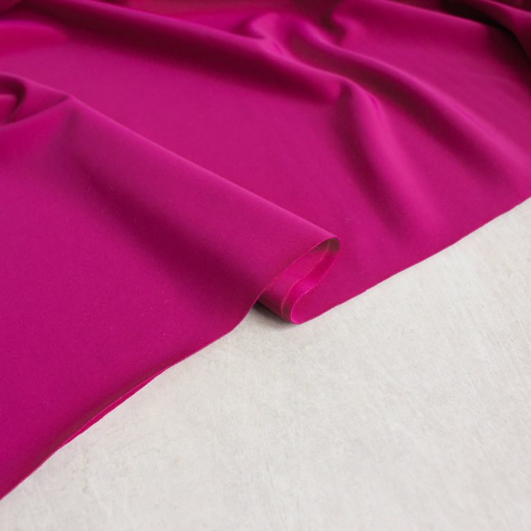 econyl lycra fabric in gooseberry purple