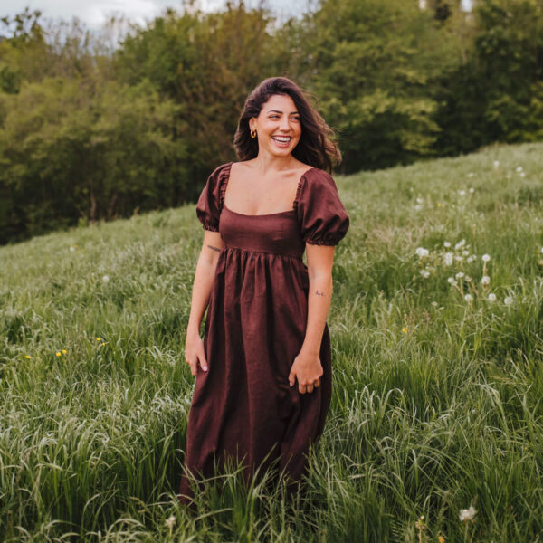 By Masin PDF Daphne Maxi Dress Sewing Pattern