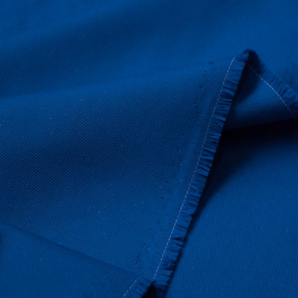 Cousette Cotton Gabardine Fabric in Royal Blue | Good Fabric