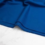 Cousette Cotton Gabardine Fabric in Royal Blue