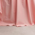 Organic Cotton Voile Fabric in Rose