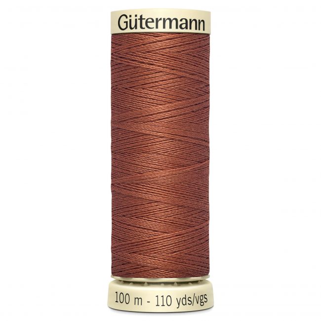 gutermann sew all sewing thread in clay 847