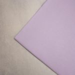 Organic Cotton Tubular Ribbing Fabric in Lavender Haze