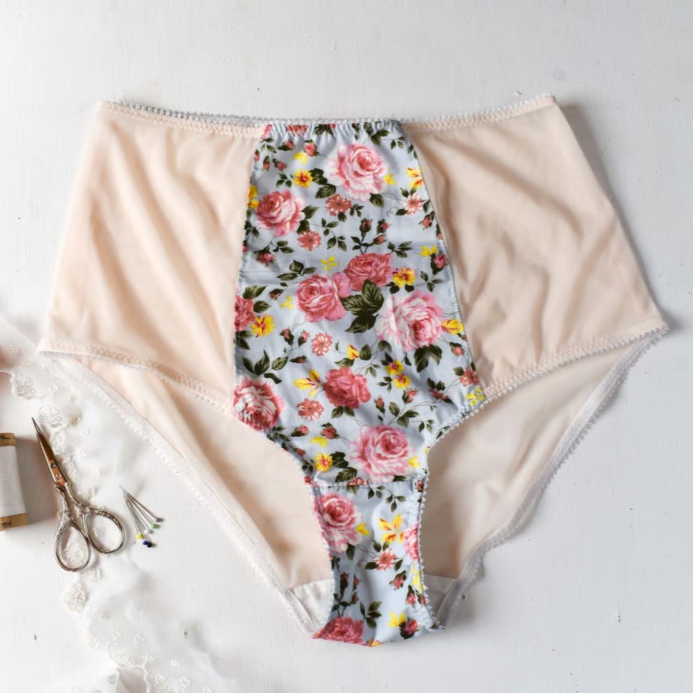 High Waist Knickers/panties Sewing Pattern// Willow Instant PDF