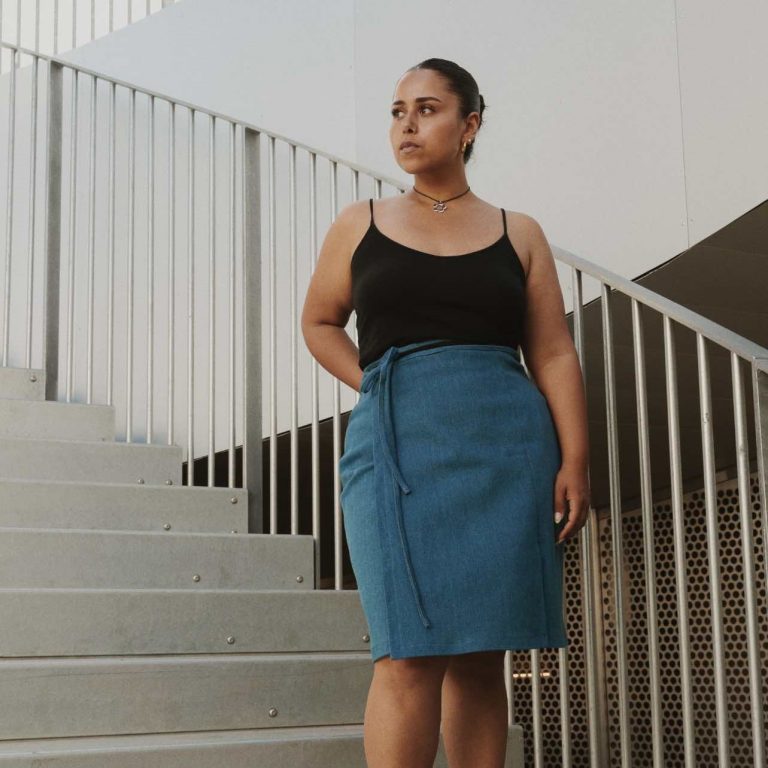 Puff and Pencil PDF Wrap Skirt Sewing Pattern