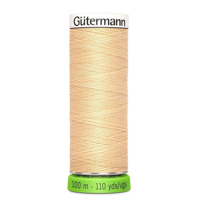 gutermann sewing thread in vanilla shade 006