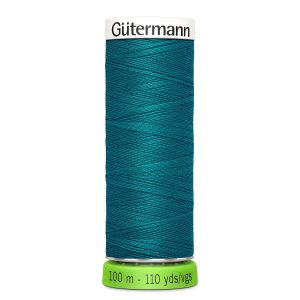 Gutermann rPET Recycled Polyester Sewing Thread - Teal 189