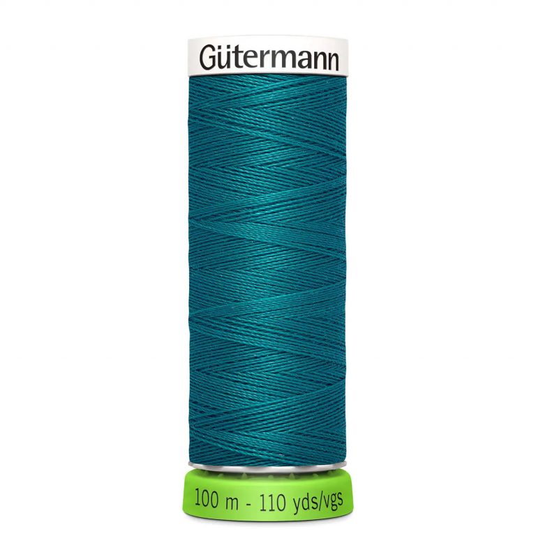 Gutermann rPET Recycled Polyester Sewing Thread - Teal 189