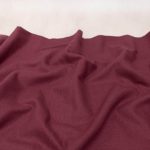 burgundy flannel fabric