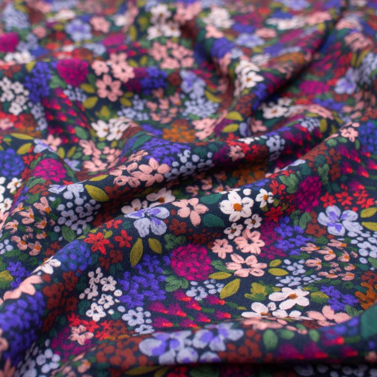 Lise Tailor Viscose Fabric in Enchanted Floral Print