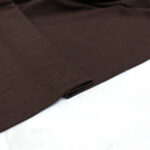 Organic Cotton Jersey Fabric in Coffee Brown