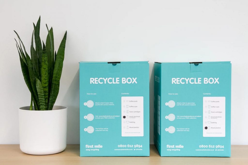 first mile recycling box
