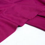 Eglantine & Zoe Ecovero Viscose Twill Fabric in Magenta Pink