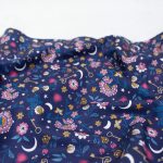 Kimberley Hind Enchanted Cottage Organic Cotton Fabric in Moonlit Floral