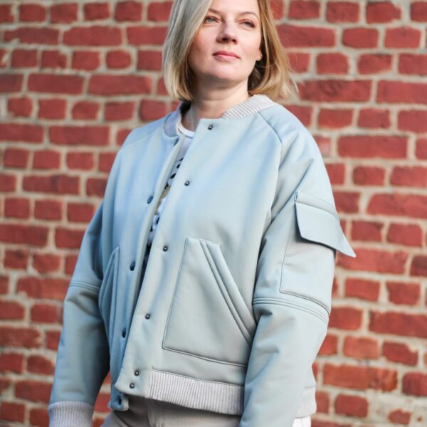 Lenaline PDF Arthur Bomber Jacket Sewing Pattern