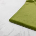 Organic Cotton Velour Fabric in Fern Green
