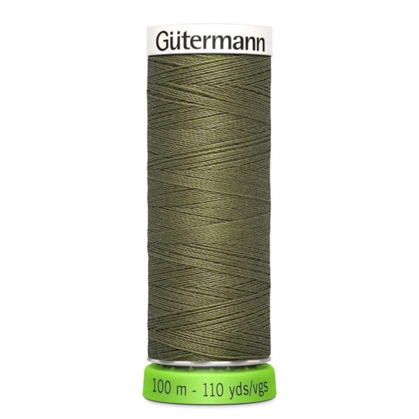 gutermann sewing thread in olive green shade 432
