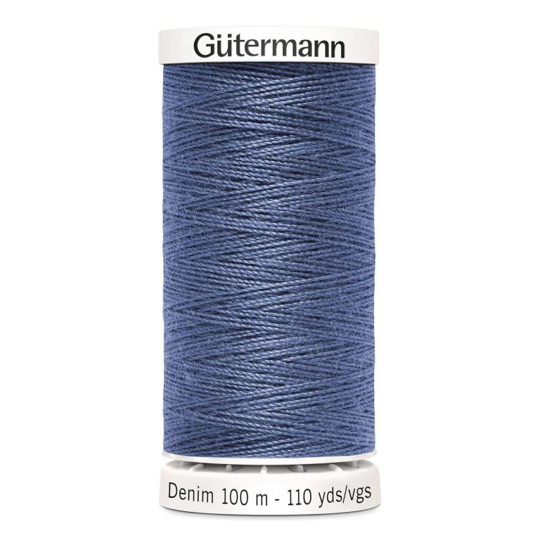 Gutermann Denim Sewing Thread in Blue 6075