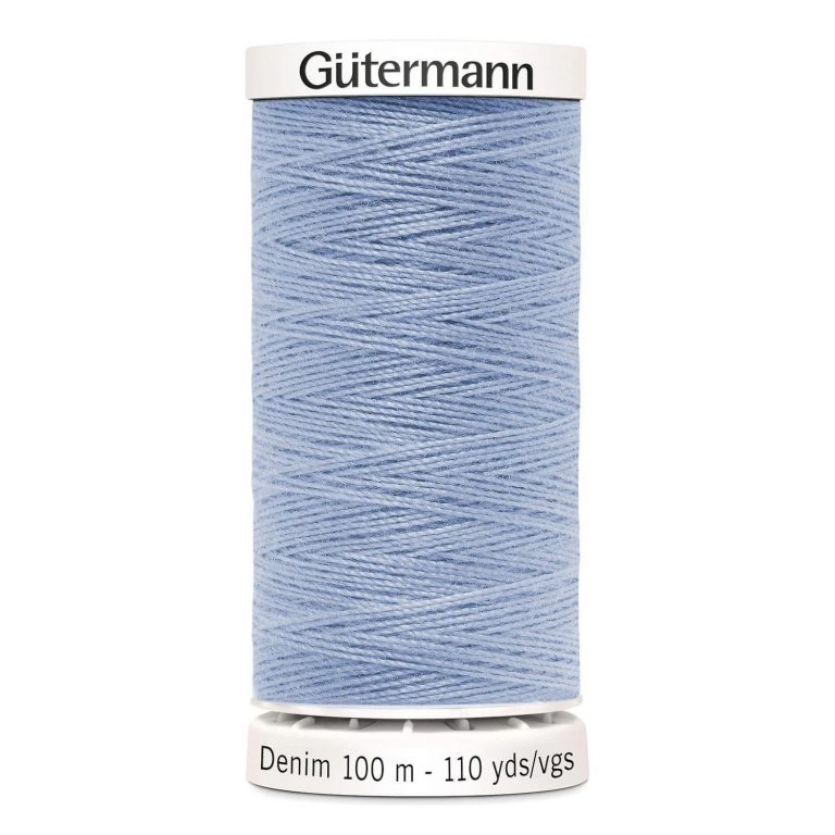 Gutermann Denim Sewing Thread in Light Blue 6140
