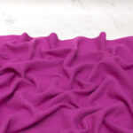 cerise pink double gauze fabric