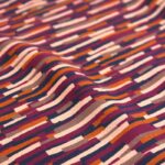 Eglantine et Zoe Viscose Poplin Fabric in Roc Print