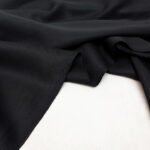 Sandwashed Lyocell Twill Fabric in Black