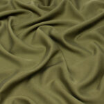 olive woven lyocell fabric