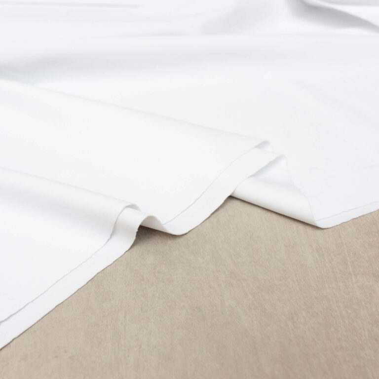 Econyl Swim & Sports Lycra Fabric in White