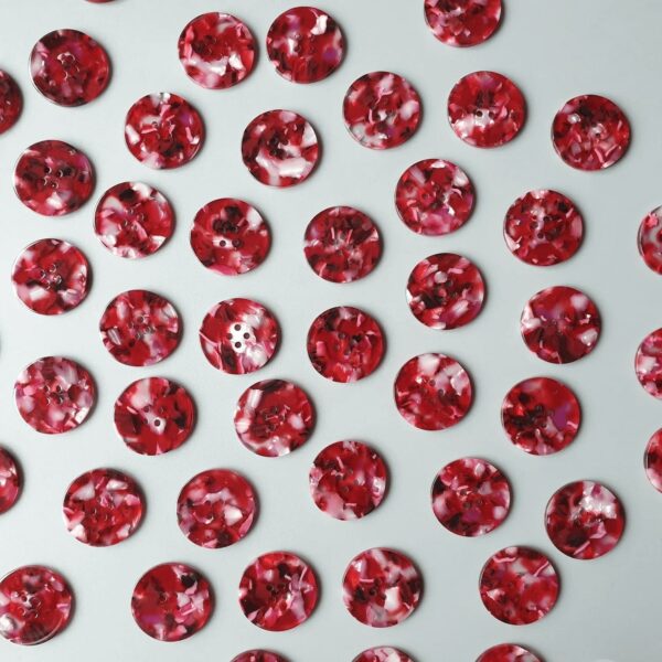 Pigeon Wishes 15mm Cherry Bio-Resin Buttons