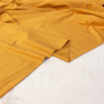 Bamboo Jersey Fabric in Harvest Gold