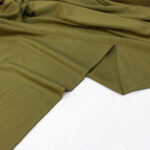 Bamboo Jersey Fabric in Olive Green