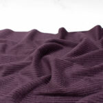 corduroy fabric in winter plum