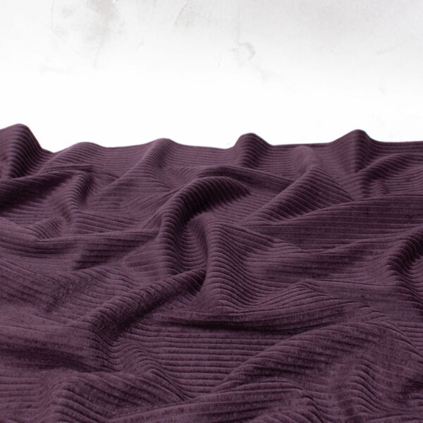 4.5 Wale Jumbo Corduroy Fabric in Winter Plum