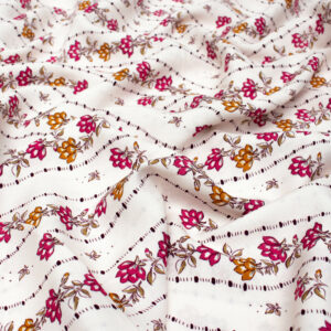 Lise Tailor Lauren Viscose Fabric in Delicate Florals