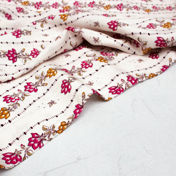 Lise Tailor Lauren Viscose Fabric in Delicate Florals