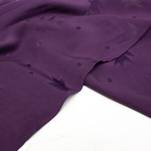 Eglantine et Zoe Streli Viscose Jacquard Fabric in Violet