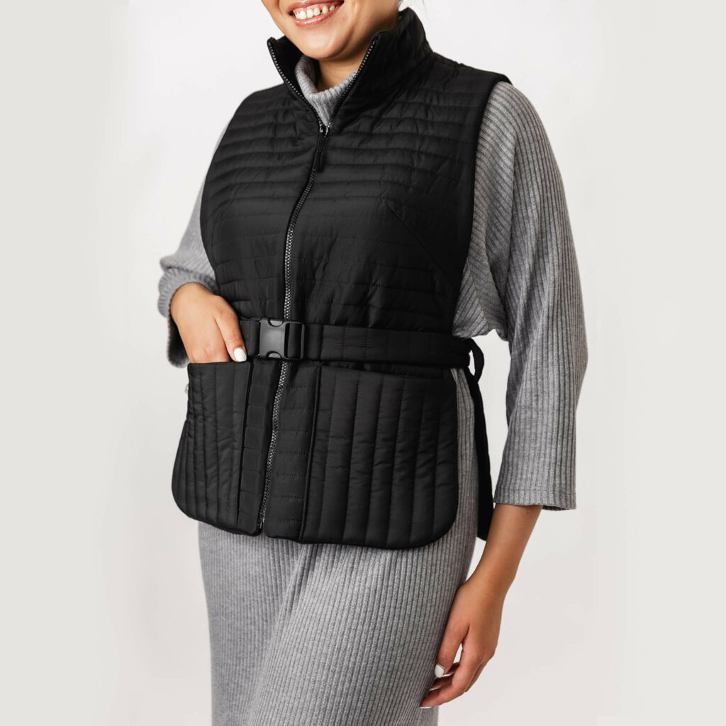 Named PDF Saana Puffer Vest Sewing Pattern