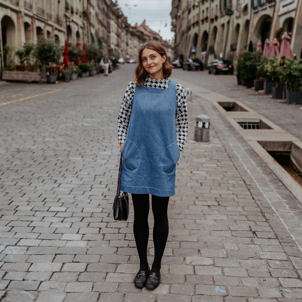 By Masin PDF Sasha Shift Dress Sewing Pattern