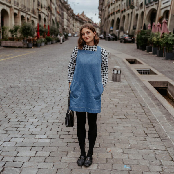 By Masin PDF Sasha Shift Dress Sewing Pattern