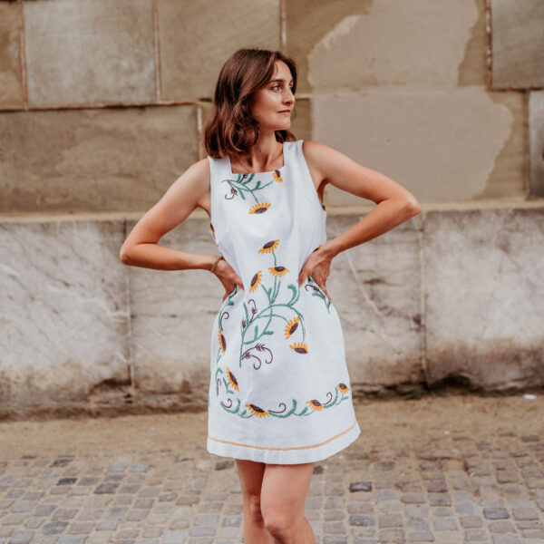 By Masin PDF Sasha Shift Dress Sewing Pattern