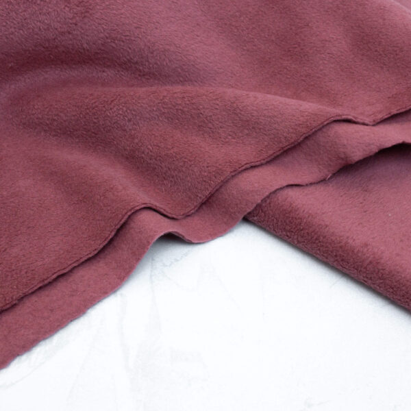fleece in mulled berry