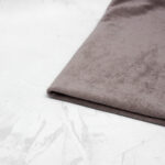 Organic Cotton Terry Towelling Fabric in Earl Grey