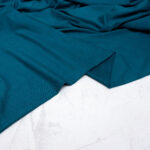 Bamboo Jersey Fabric in Ocean Blue