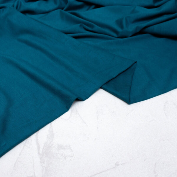Bamboo Jersey Fabric in Ocean Blue