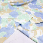 Cousette Floral Viscose Fabric in Celeste Peony