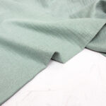 Double Gauze Fabric in Misty Sage Shimmer
